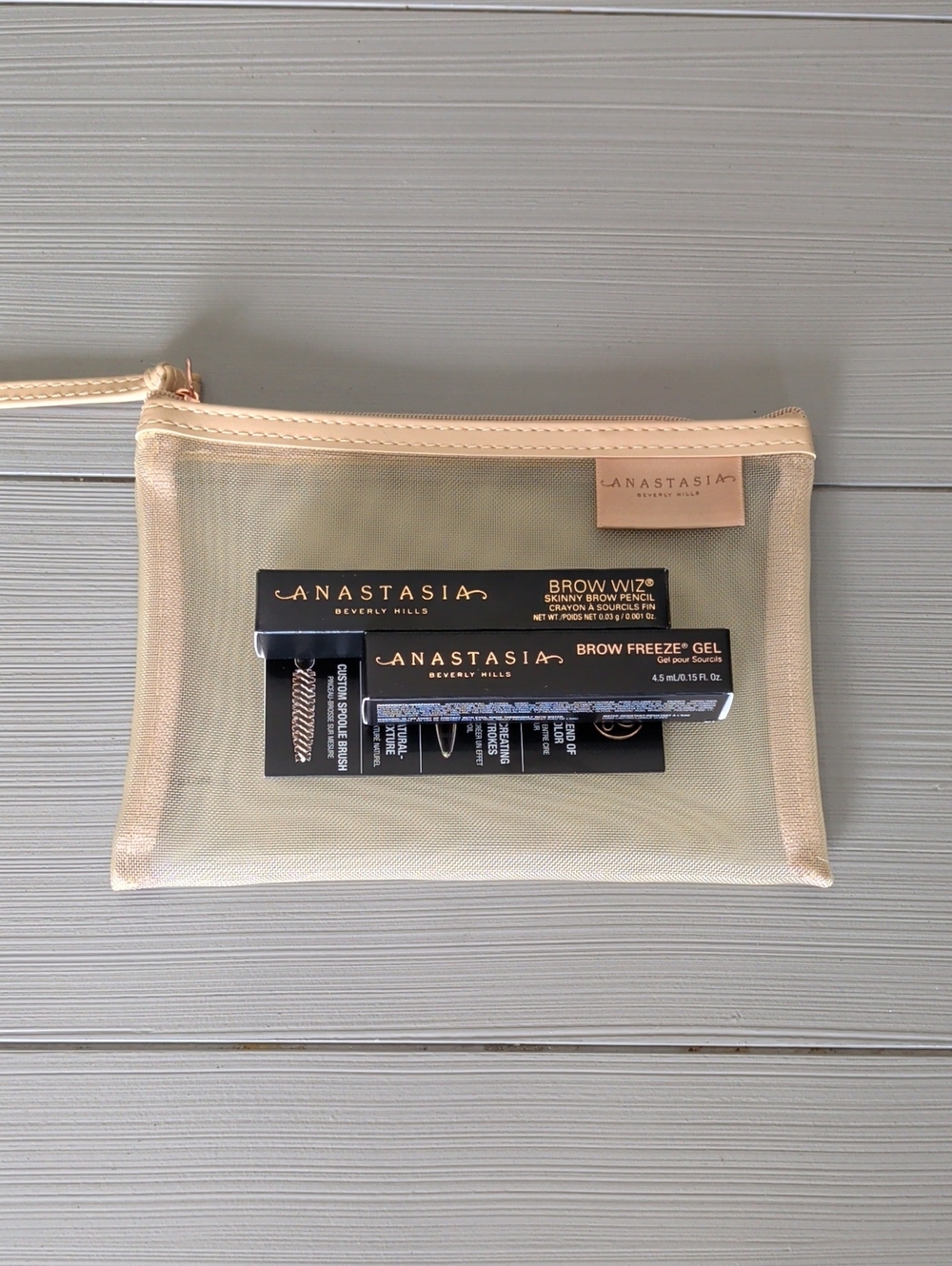 Anastasia Beverly Hills ABH Clear Brow Freeze Gel/Brow Wiz Brow Pencil Mini Set